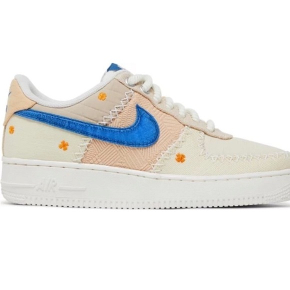 Nike Air Force 1 Low '07 40th Anniversary Edition LA Flea 9.5 Floral Streetwear - Picture 9 of 16